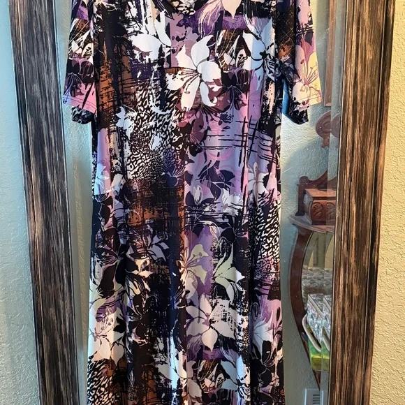 Attitudes by Renee | Dresses | Attitudes By Renee Como Jersey Maxi Dress |  Poshmark